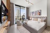 Chic Studio w/ Balcony and Gym at JVC