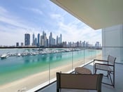 Elegant 1BR w/ Sea View & Direct Beach Access