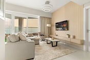 Spacious 1BR w/ Huge Terrace + Pool + Sauna