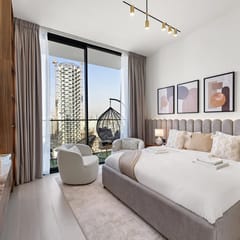 Chic Studio w/ Balcony and Gym at JVC