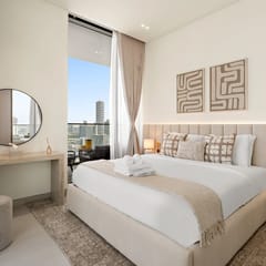Cozy 1BR in JVC w/ Balcony | Pool & Gym