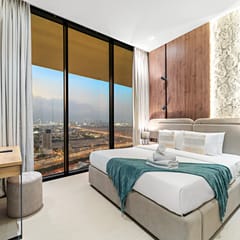 Luxe 1BR in JVC with Private Jacuzzi & Pool Access