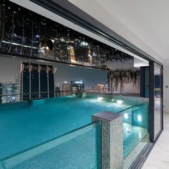 Luxury 4BR Penthouse w/ Private Pool & Gym
