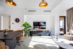 Spacious 1BR w/ Terrace | Near Palm Jumeirah Mall - Image 3