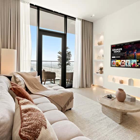 Spacious 1BR in JVC | Pool, Gym & Balcony - Image 1