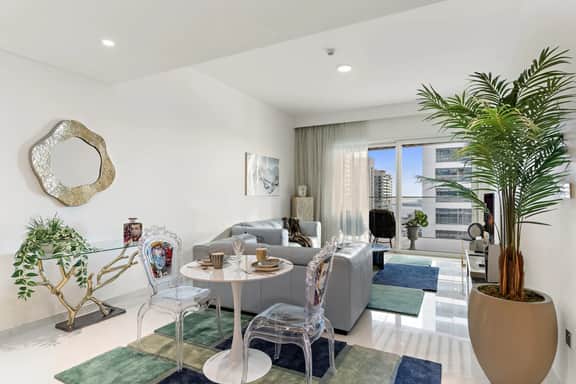 Fendi 1BR with Private Beach & Panoramic Sea View - Image 4