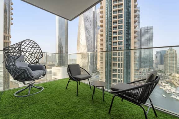 Luxe 2BR w/ Marina Views | Gaming Room & Cinema - Image 5