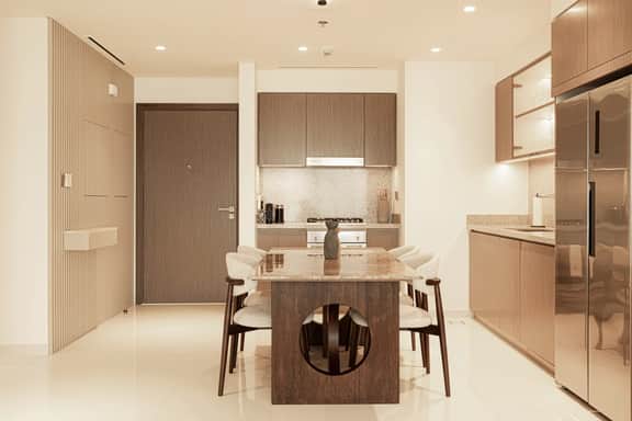 Luxe 2BR w/ Palm & Sea View | Direct Beach Access - Image 5
