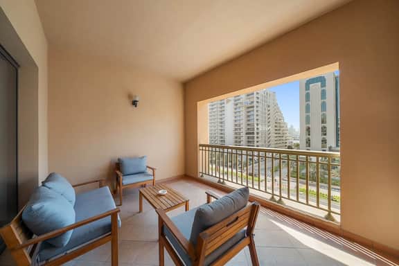 Spacious 1BR w/ Terrace | Near Palm Jumeirah Mall - Image 5
