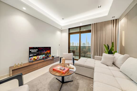 Luxe 1BR w/ Burj Khalifa View | 10mn to Dubai Mall - Image 1