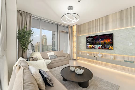 Luxe 2BR w/ Marina Views | Gaming Room & Cinema - Image 1