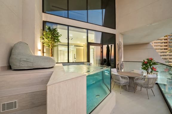 Luxury 1BR in JVC w/ Balcony & Private Jacuzzi - Image 1