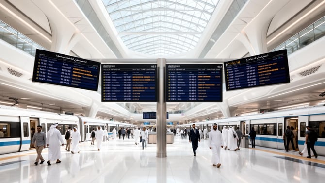 Etihad Rail: The UAE's First Passenger Train Network